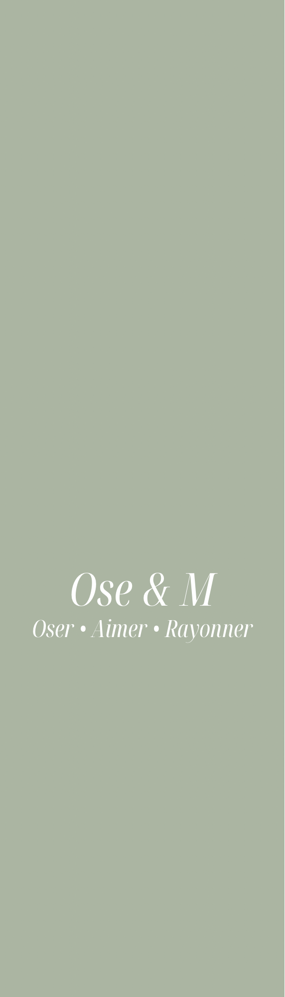 Carte d'intention - Rayonner