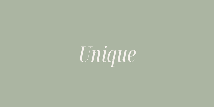 Pieces Uniques