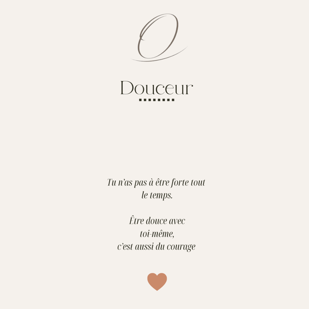 Carte d’intention — Douceur