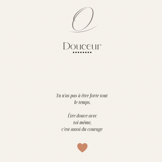Carte d’intention — Douceur