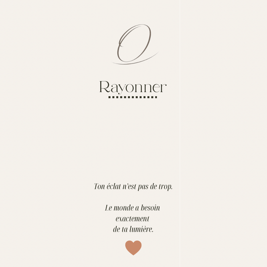 Carte d'intention - Rayonner